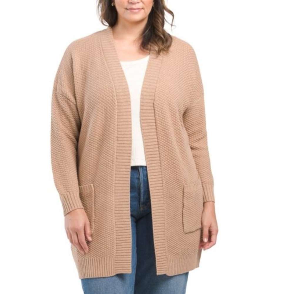 Max Studio Camel Cardigan